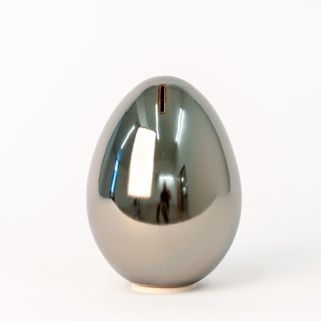 Platinum ceramic egg bank, J Schatz