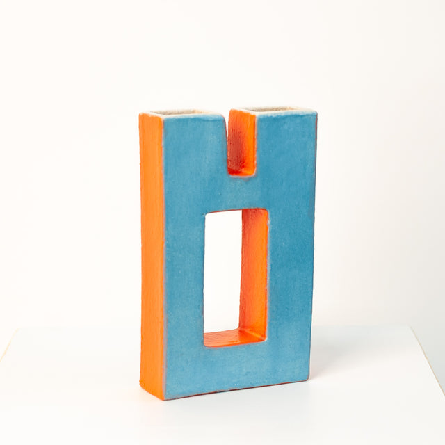 Geometric stoneware Forma vessel, J Schatz