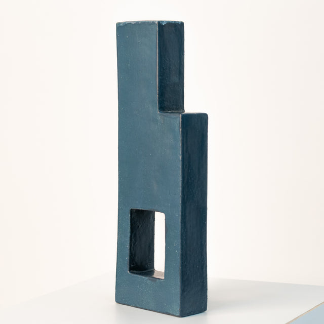 Geometric stoneware Forma vessel, J Schatz