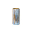 Mineral blue hand-glazed cylindrical stoneware Cilindro vessel, J Schatz