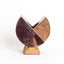 Cocoa, plum, and earth glazed stoneware Geometria vessel, J Schatz