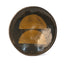 One-of-a-kind glazed stoneware Geometria bowl, glaze 28 over 12, J Schatz