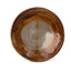 One-of-a-kind glazed stoneware Geometria bowl, glaze 28 over 20, J Schatz