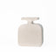Organica Plateau Vessel 5 in textured white stoneware, J Schatz