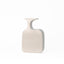 Organica Plateau Vessel 6 in textured white stoneware, J Schatz