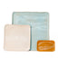 Light aqua slab-built stoneware Mod platter, J Schatz
