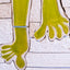 Hold It All Together Mural by Jim Schatz, blue figure detail