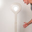 Ceramic Aura floor lamp detail, J Schatz.