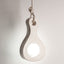 Ceramic Aura pendant lamp from the Organica Collection, J Schatz.