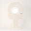white ceramic Cactus Lamp 4, Organica collection, J Schatz