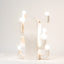 white ceramic Cactus Lamp 3, detail, J Schatz