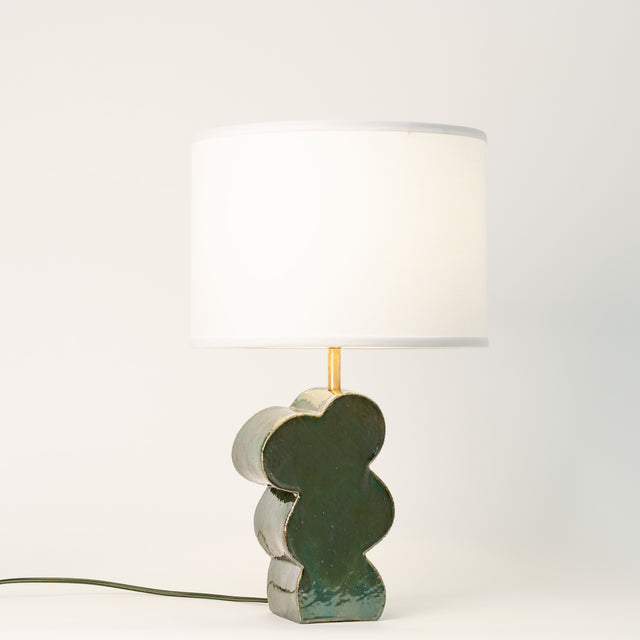 Organica Cactus ceramic table lamp, profile, J Schatz