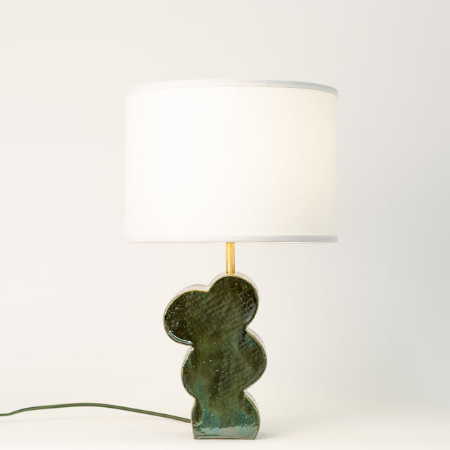 Organica Cactus ceramic table lamp, surface detail, J Schatz