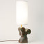 Organica Cactus ceramic table lamp in an interior, J Schatz