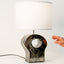 Organica Cactus ceramic table lamp, angle view, J Schatz