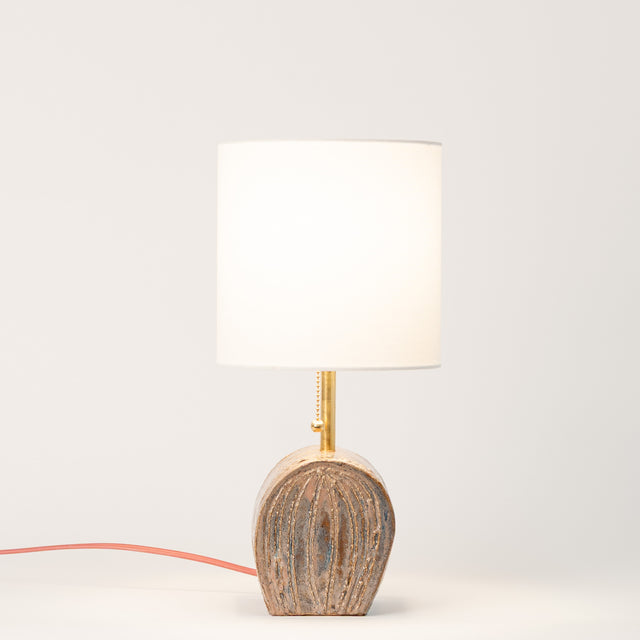 Organica Cactus ceramic table lamp, glowing form, J Schatz