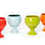 Two-tone glossy stoneware planters in four colorways, J Schatz