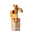 Figures of Presence Totem 2, 2026, ceramic and wood sculpture by Jim Schatz and Peter Souza Jr.