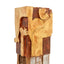 Figures of Presence Totem 1, 2026, ceramic and wood sculpture by Jim Schatz and Peter Souza Jr.