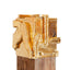 Figures of Presence Totem 5, 2026, ceramic and wood sculpture by Jim Schatz and Peter Souza Jr.