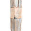 Figures of Presence Totem 7, 2026, ceramic and wood sculpture by Jim Schatz and Peter Souza Jr.