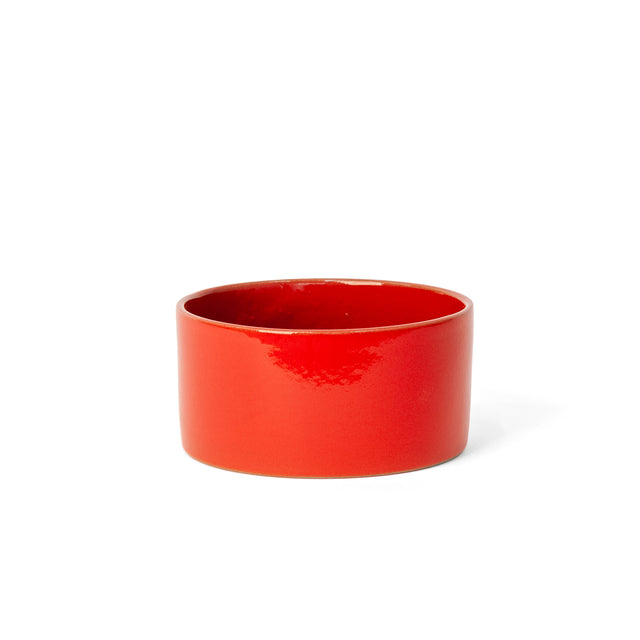 Sumac red ceramic Utilità bowl, small, J Schatz.
