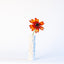 White textured ceramic bud vase, J Schatz