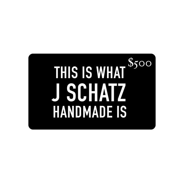 J Schatz $500 gift card