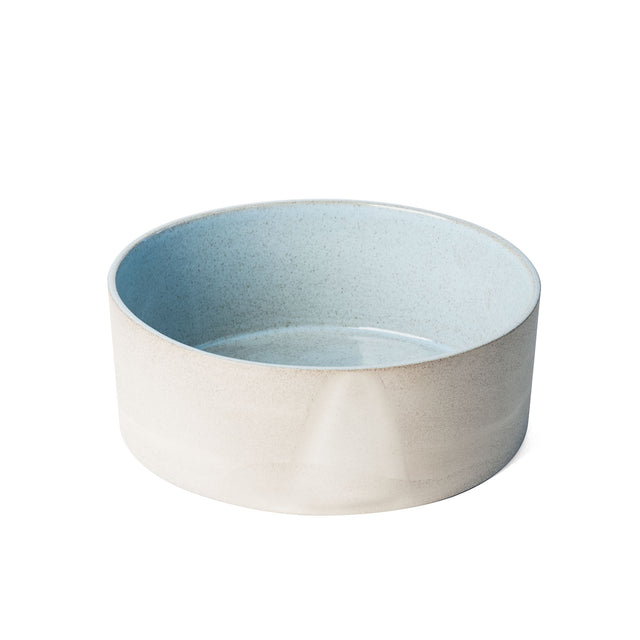 Large Light Aqua Utilità bowl in glazed stoneware, J Schatz