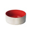 Large Sumac Red Utilità bowl in glazed stoneware, J Schatz