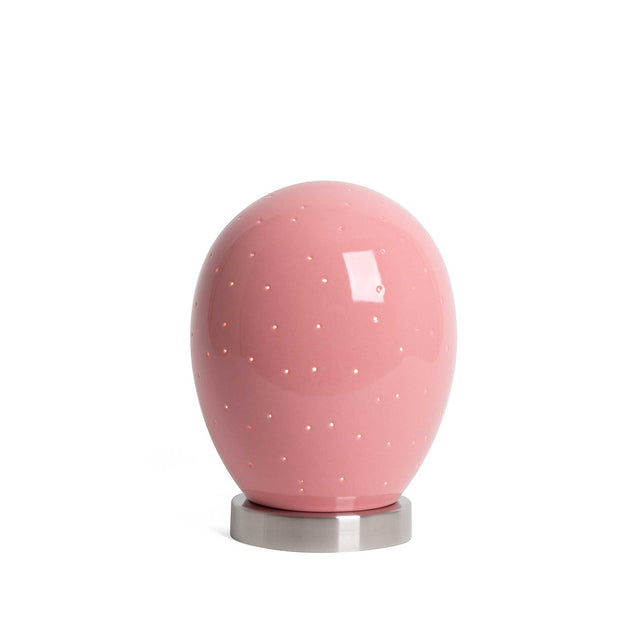 pink ceramic Star Egg nightlight, J Schatz