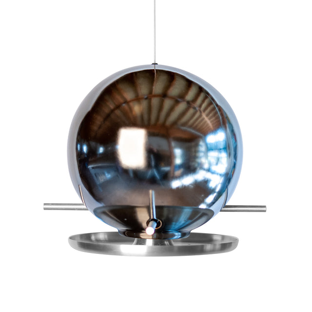 platinum mirror ceramic Pop bird feeder, J Schatz