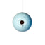 light aqua ceramic Pop bird house, J Schatz