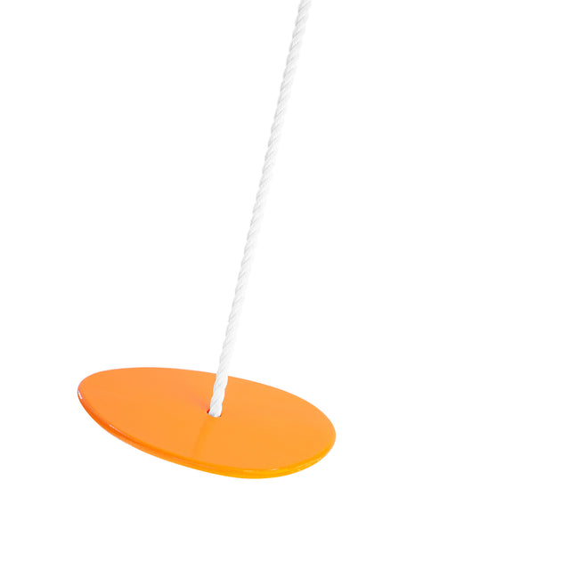 Orange peel ceramic rope swing, detail, J Schatz